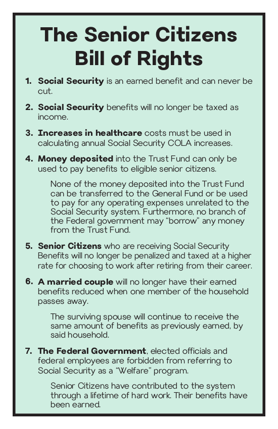Our Bill Senior Security Alliance