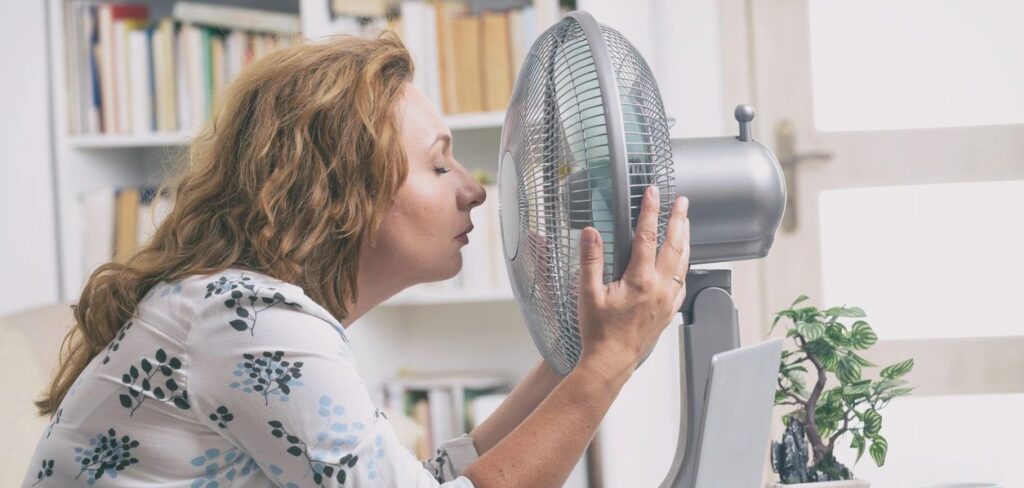 A fan to keep cool