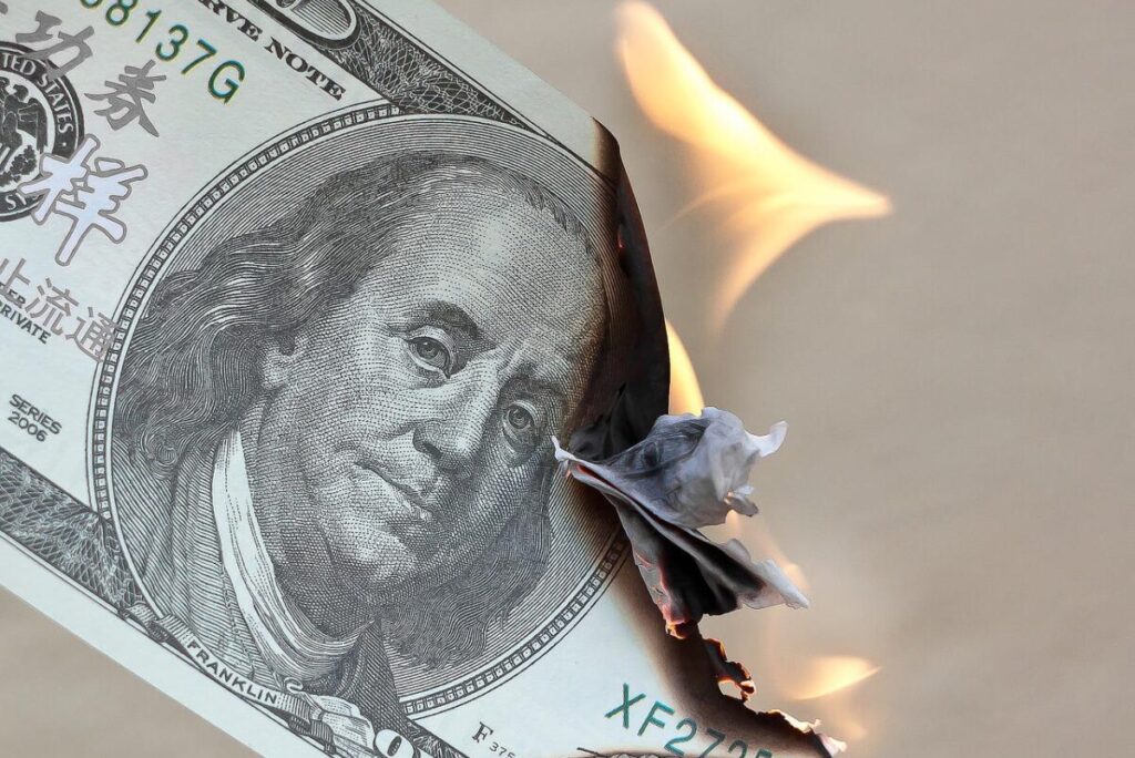 money burning; costs rising